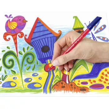 Permanent marker Bullet tip Staedtler 326 C20 Assorted colours
