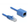 Networking cable DeLOCK 90364 RJ-45 Cat6 0.75 m Blue