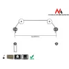 Maclean MC-557B Ultra Slim TV Wall Mount, 37-70", max 50 kg, VESA up to 800x400