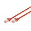 Patch Cord Digitus CAT 6 S/FTP DK-1644-005/R 0.5m Red