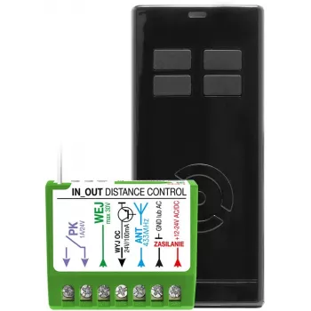 Distance Control Set Spalding Proxima IN-OUT T4 — black