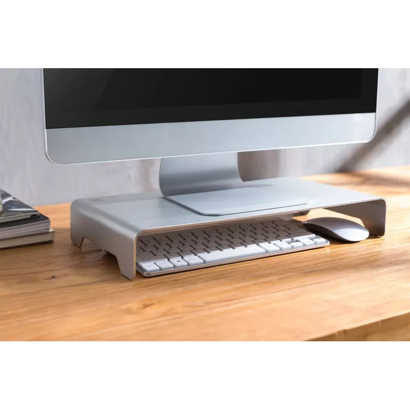 Monitor Riser Digitus DA-90369 Aluminium Silver