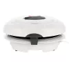Waffle iron Adler AD 3038 — single circular waffle, 1500 W, adjustable thermostat, non-stick plates, grey/white