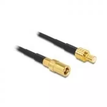 Coaxial Cable DeLOCK 88732 0.5m SMB Black