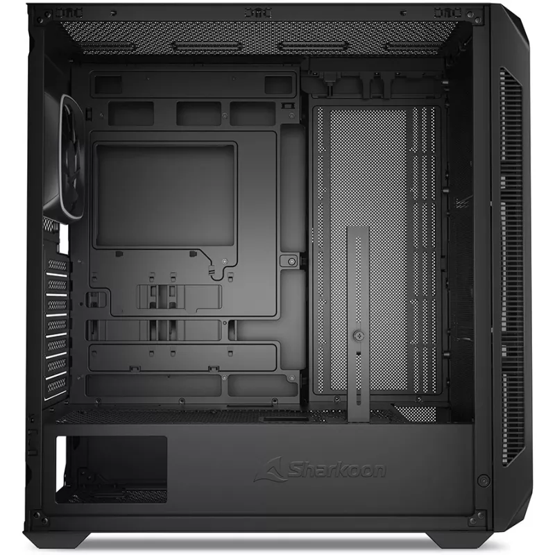 PC Case Sharkoon AK5G RGB Midi Tower Black