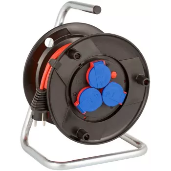 Cord reel Brennenstuhl 1098530001 20 m Black Plastic