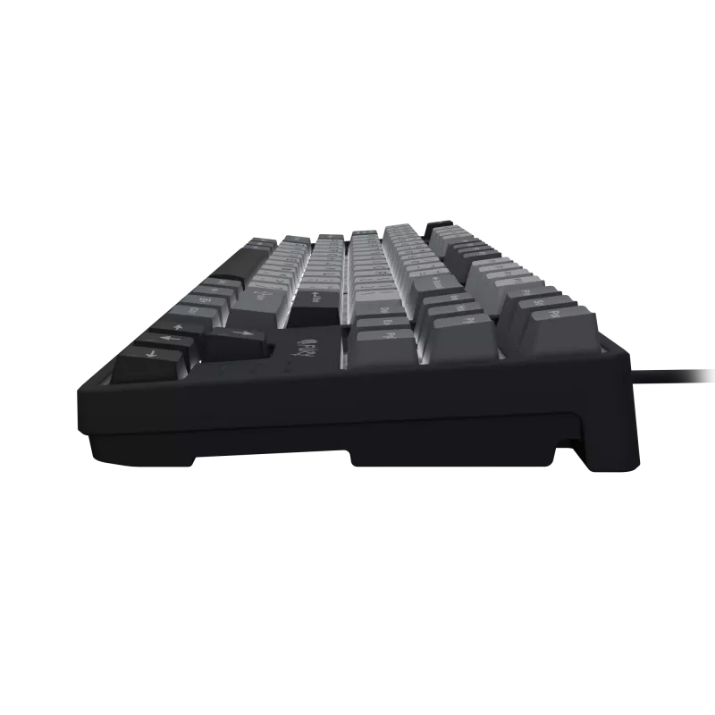 NATEC Fury Gaming Keyboard Kanabo K2 US white-backlit mechanical black-grey