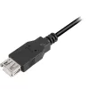 USB Cable Sharkoon USB 2.0 0.5m Black