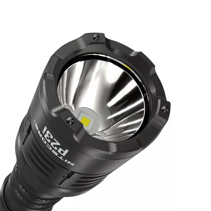 Tactical flashlight Nitecore P23i 3000 lm Black Aluminium IP68