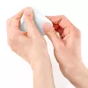 Modeling clay FIMO effect white translucent 8010-014 — translucent white effect, soft polymer clay, 57 g bar