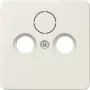 JUNG Cover Plate f. Antenna-Socket Outlet 561SAT ST550 DIN45330 and SAT-TV-Std. White 561SAT (561SAT)