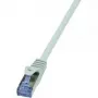Networking Cable LogiLink 0.25m RJ-45 Cat6a Grey