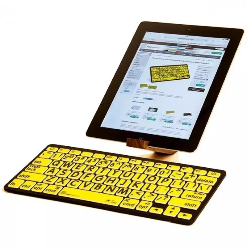 Keyboard Universal Bluetooth Logickeyboard LKB-LPBY-BTPC-DE
