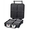 Waffle iron Ravanson GR-7030 — 4 waffles, 1100 W, non-stick plates, adjustable thermostat, cool-touch handle