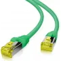 Patch cable helos Ultra Flex S/FTP Cat 6a TPE, 2.0 m, green