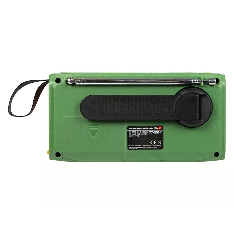 Portable AM/FM Solar Radio BLOW RA13 77-551# — lightweight, battery-free solar charging