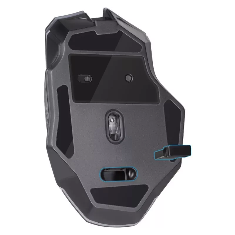 MOUSE DEFENDER GM-503 URAN OPTIC RF RGB 3200dpi 8P