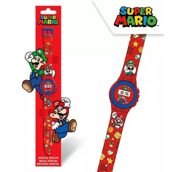 Kids Euroswan Wristwatch Super Mario — children's analog/digital watch, model GSM4234