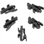 Cable clip Omnitronic MK2 Black — pack of 5 for securing audio and power cables