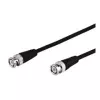 Wentronic Goobay BNC Connection Cable, Black, 5 m - BNC-Plug > BNC-Plug (50087)