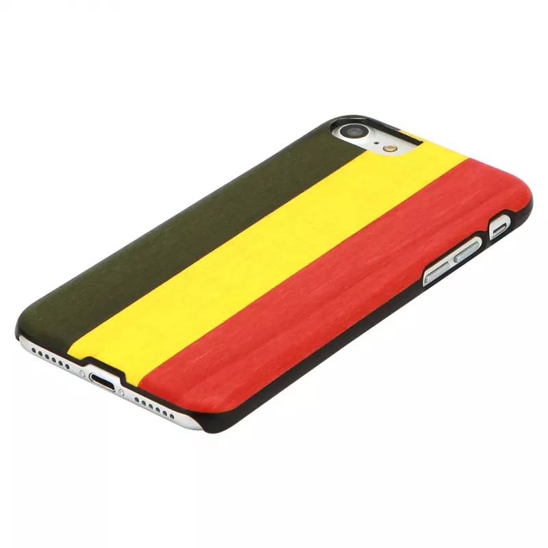 Phone case Man and Wood for iPhone 7/8 — reggae black