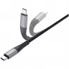 USB cable 4smarts 541454 1.5m USB C Black