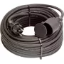 Rubber extension cable AS Schwabe 10 m 1 AC outlet