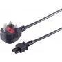 Power Cable ShiverPeaks UK60001 1.8 m with IEC C5 (Cloverleaf) Connector
