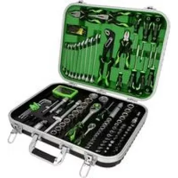 Socket and Ratchet Tool Set ks tools 512.0144 — 1/4 inch & 1/2 inch drive, universal