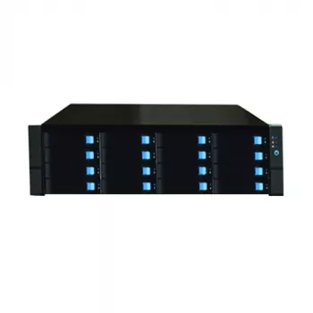 Data Server 16x HDD 3.5in, 3U, 19in Rack, G3900, 8GB RAM, 128GB M.2