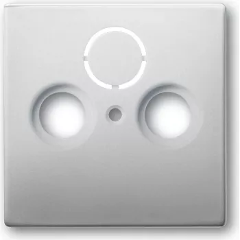 BUSCH JAEGER 1743-866 - White - Plastic - Busch-Jaeger - Glossy - 0230-101 - 0230-0-0250 - SAT + TV + Radio