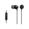 Sony MDR-EX15AP, Wired, 8 - 22000 Hz, Calls/Music, 3 g, Headset, Black