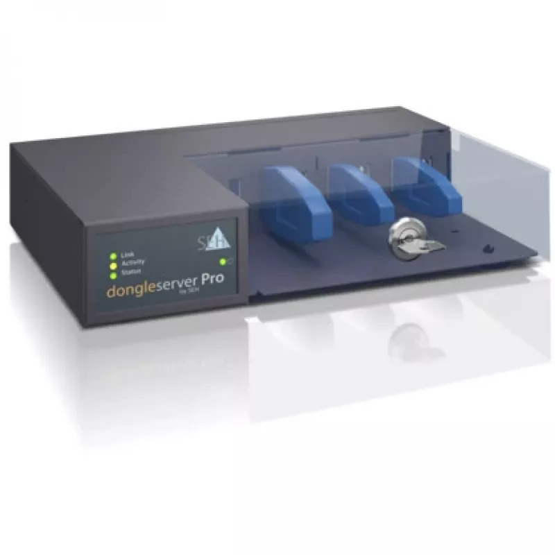 Print Server SEH dongleserver Pro® Black Blue