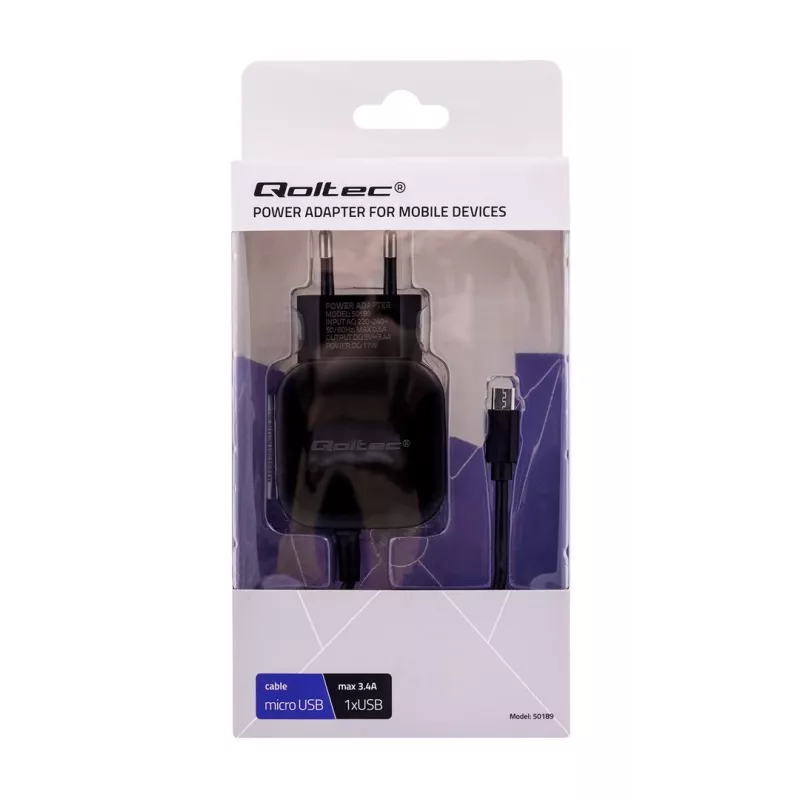 Charger Indoor Qoltec 50189