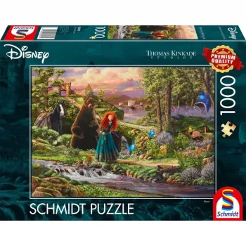 Thomas Kinkade Studios: Disney Dreams Collection - Brave, Merida Legende der Highlands, Puzzle 1000 Pieces