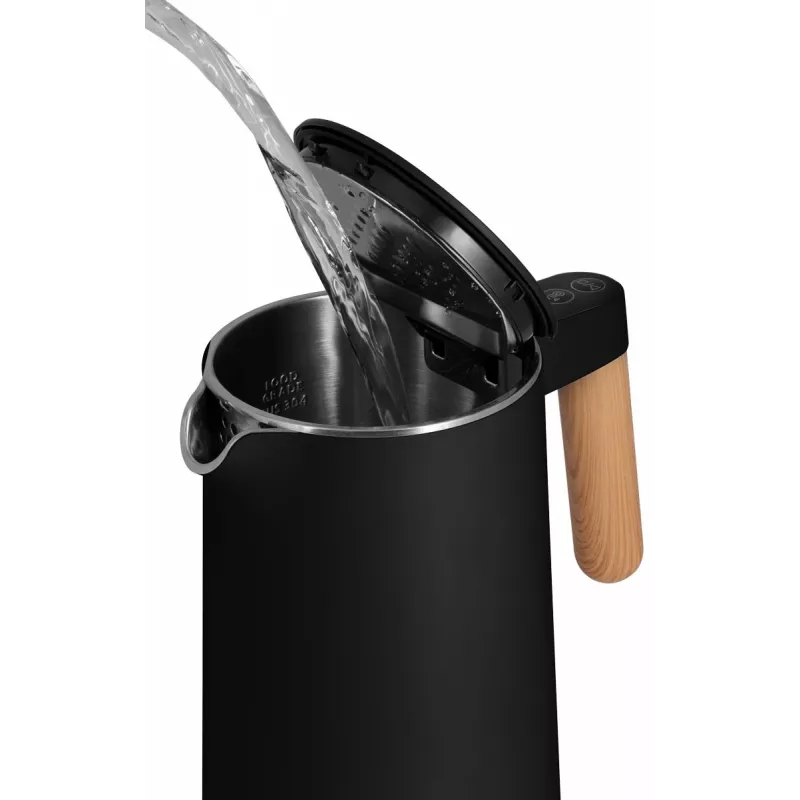 Electric kettle Double Wall 1.5 L Concept Black RK 3301