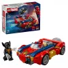 LEGO MARVEL 76336 Spider-Man Car vs. Venomized Wolverine