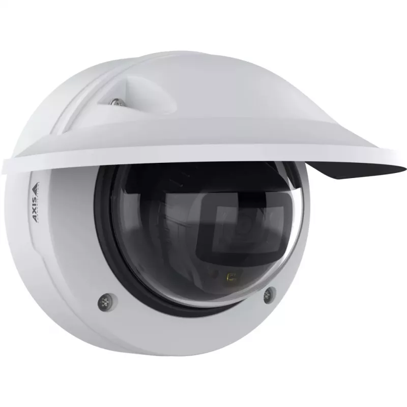 IP security camera Axis P3278-LVE — Dome, 3840×2160, Indoor & outdoor, Ceiling/wall mount, 1/1.8 inch CMOS, 0.03 lx, 103° H
