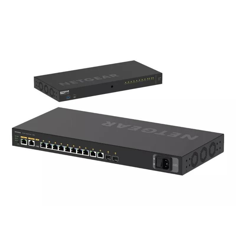 NETGEAR M4250-10G2XF-PoE+ Managed L2/L3 Gigabit Ethernet (10/100/1000) Power over Ethernet (PoE) 1U Black