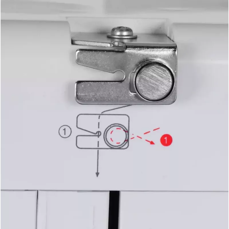 Semi-automatic sewing machine SINGER M1005 — 11 stitches, 4 mm stitch width, top drop-in bobbin, free arm, 2.5 kg