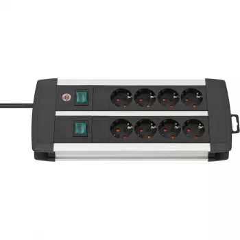 Power Extension Brennenstuhl 1391000908 3m 8 AC Outlets Indoor Black White