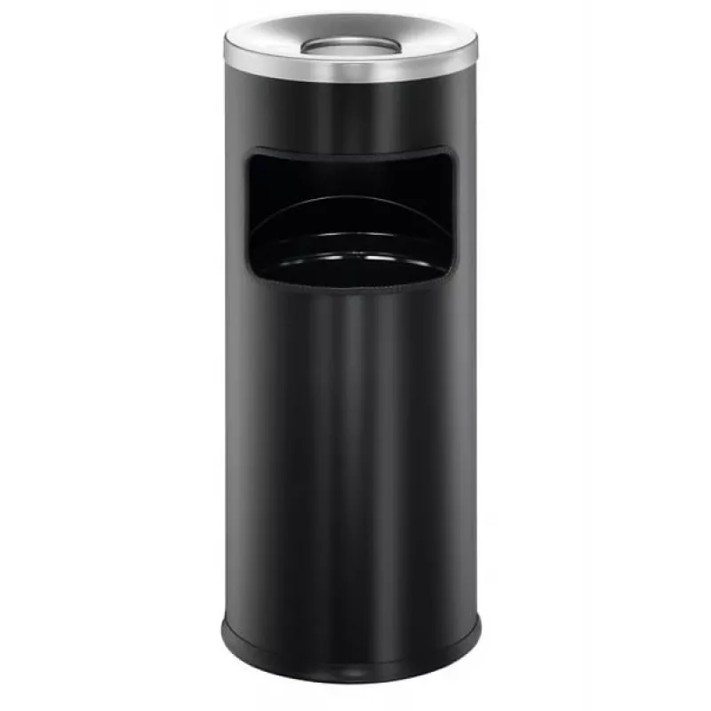 Round Metal Black Durable 3332