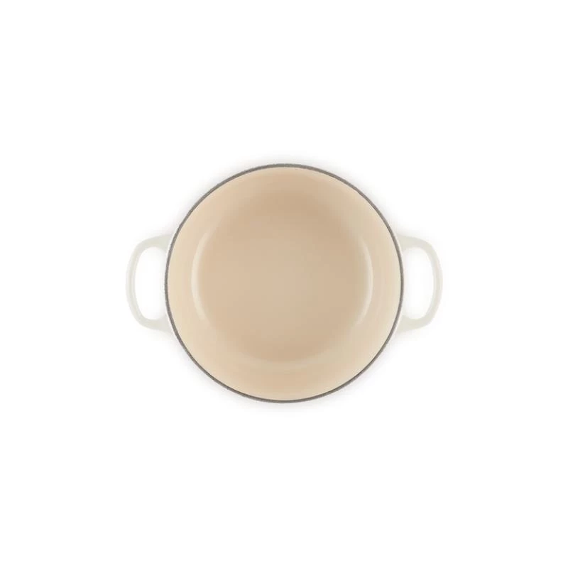 Le Creuset Signature Roaster round white 20cm