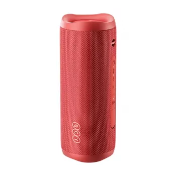 Portable wireless speaker QCY SP7 red — Bluetooth 5.0, compact portable design