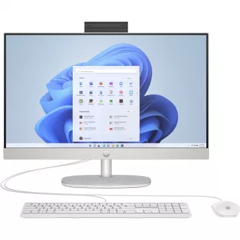 HP 24-cr0006ng - All-in-One (Complete Solution) - Ryzen 5 7520U / 2,8 GHz - RAM 16GB - SSD 512GB - NVMe - Radeon 610M - 1GbE, Wi-Fi 6, Bluetooth 5,3 - WLAN: 802,11a/b/g/n/ac/ax, Bl