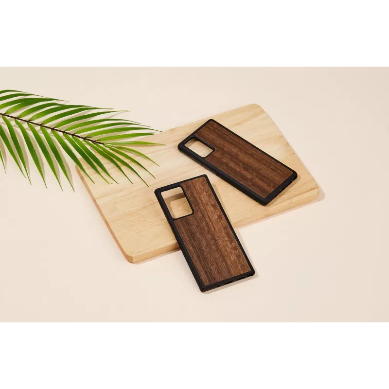 Smartphone case man and wood Galaxy Note 20 black koala