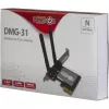 Inter-Tech DMG-31 - Built-In - Wireless - PCI Express - Wi-Fi - Wi-Fi 4 (802.11n) - 300 Mbit/s (88888147)