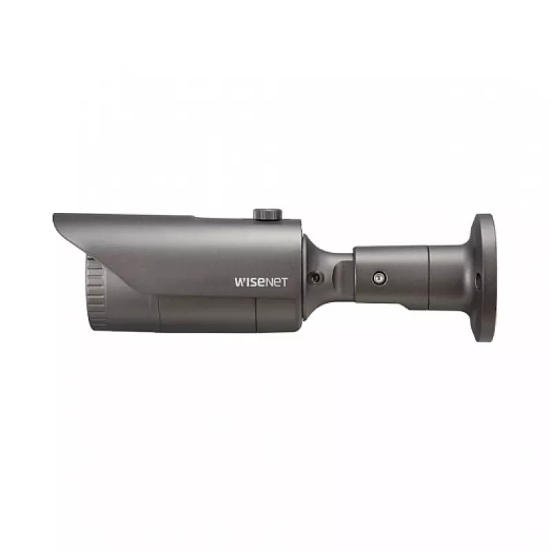Bullet IP security camera Hanwha Wisenet QNO-6012R1 — 2.8 mm, 1920×1080, indoor/outdoor, ceiling/desk mount, black