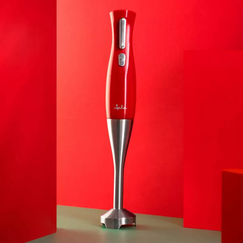 Immersion blender JATA JEBT1852 Red Stainless steel