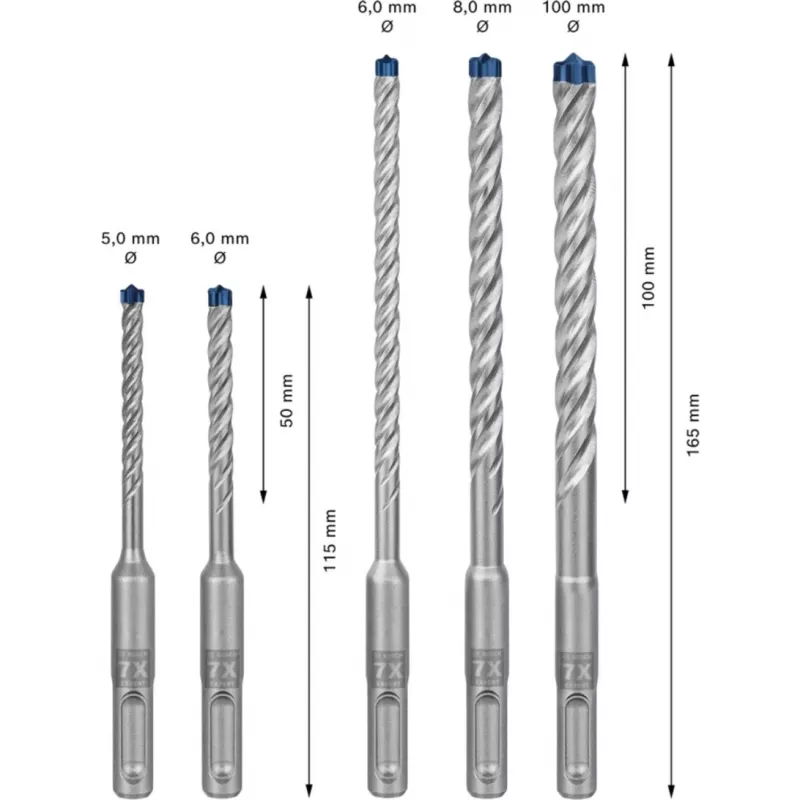 Drill bit Bosch 2608900197, HSS metal drill, 3 mm diameter